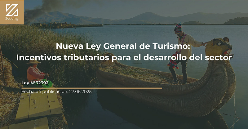 107. Nueva Ley General de Turismo - Incentivos tributarios