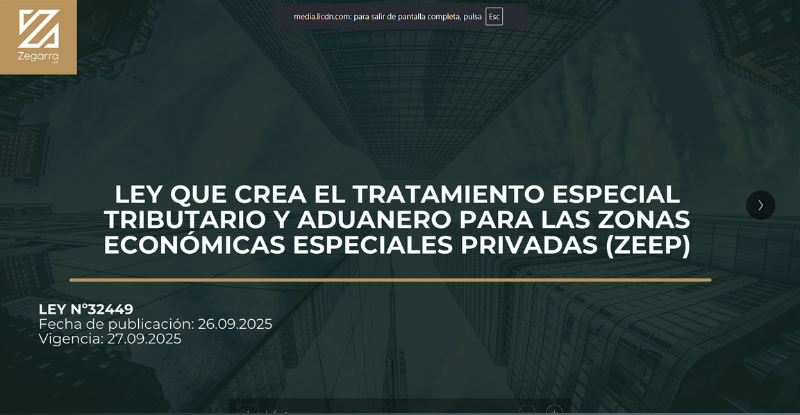Tratamiento especial tributario ZEE