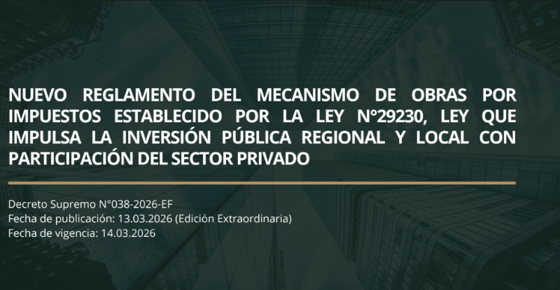 Nuevo Reglamento OxI